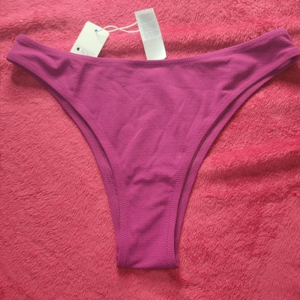 NWT Cheeky bikini bottoms xl purple